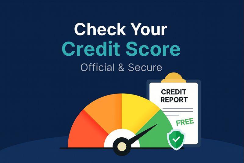 Check credit score online for loan eligibility in India